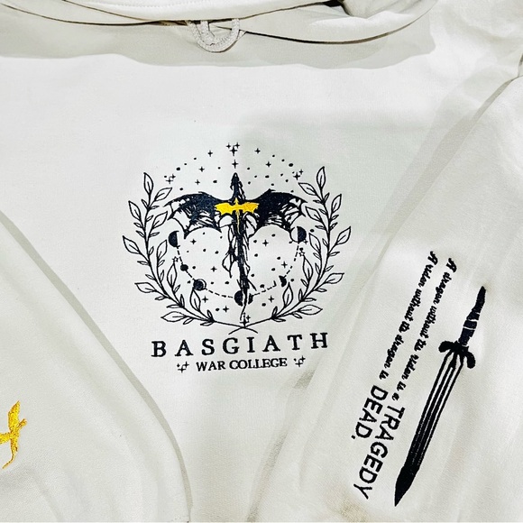 Unleash Your Inner Dragon with Custom Fourth Wing Embroidery! - Picture 10 of 10